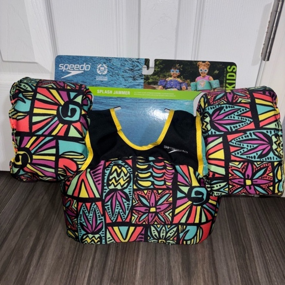 Speedo Kids Swim - Black and Multicolor